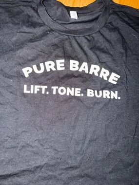 Pure Barre Lift Tone Burn Cropped Tshirt